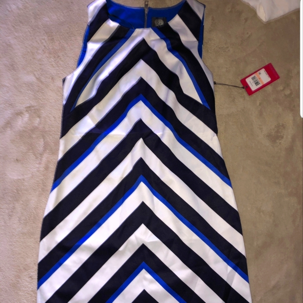 Nwt Vince Camuto striped dress